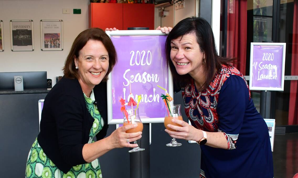 SHOWS REVEALED: DRTCC's Linda Christof and Cheryl Burke say there's lots to celebrate in the 2020 season. Photo: BELINDA SOOLE