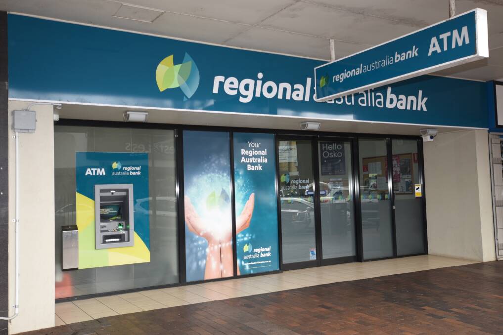 The Regional Australia Bank branch at Dubbo. 