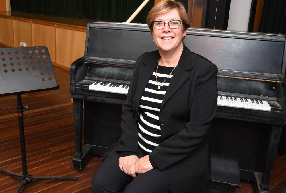 Music to the ear: Harmony Singers conductor Lindy Blekemore is back enjoying her music and a full life after undergoing a cochlear implant last year. Photo: BELINDA SOOLE