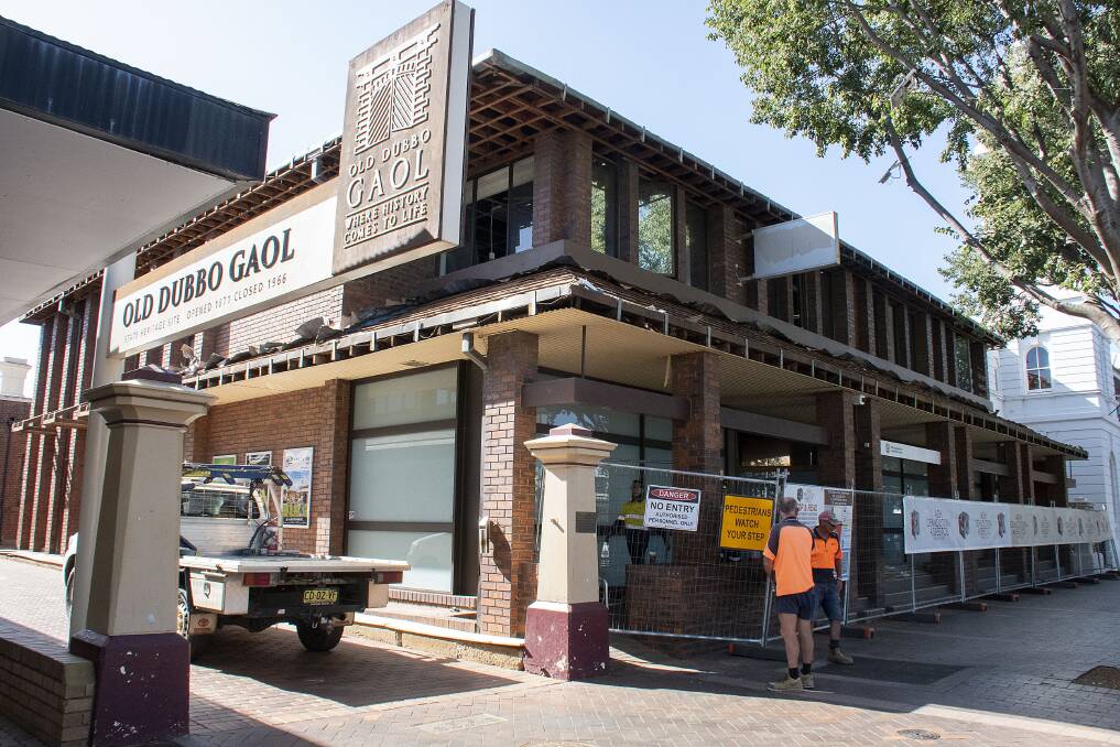 BIG PLANS: AGH Demolition and Asbestos Removal has started work at 92 Macquarie Street. Picture: BELINDA SOOLE