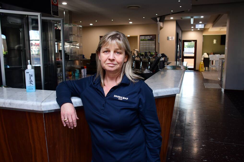 DRYING UP: The Milestone Hotel's Joanne Blair says that many regional publicans are under immense pressure during the current situation. PHOTO: BELINDA SOOLE.