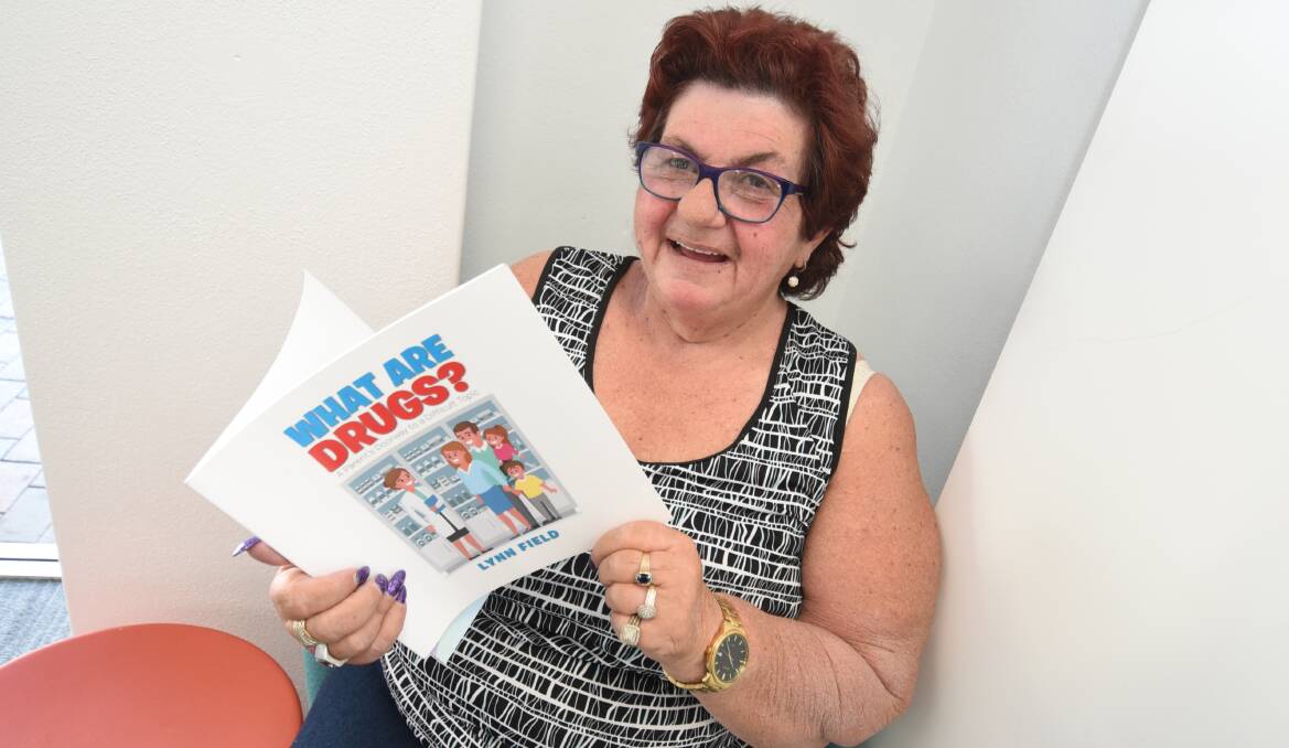 Start the conversation early: Former resident Lynn Field has written a book aimed at children aged five to 12. Photo: Belinda Soole