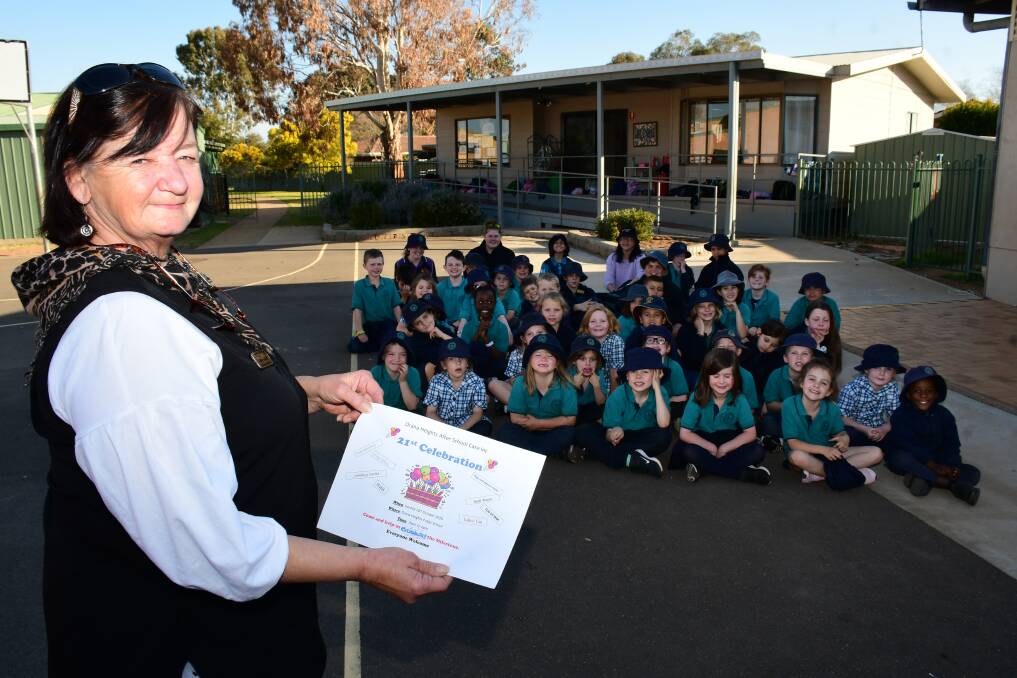 TURNING 21: Orana Heights after school care coordinator Cathy Buckley is inviting the community to celebrate a milestone. Photo: BELINDA SOOLE