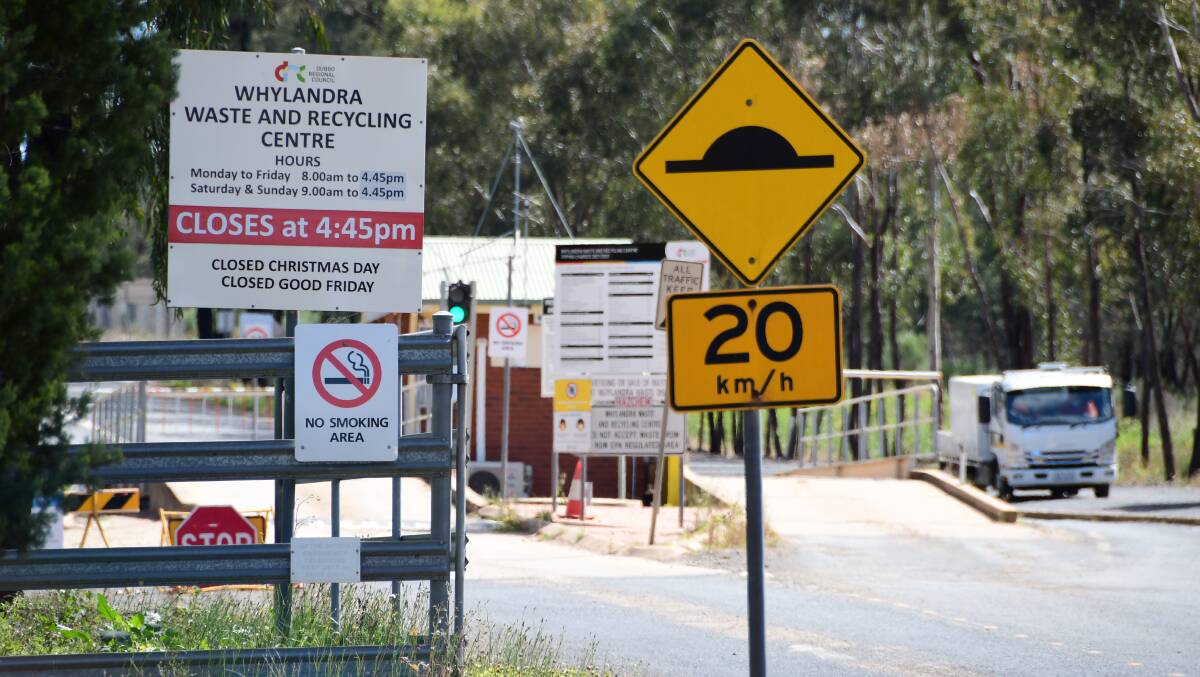 TIP OPEN: The Whylandra Waste Facility is open for residents after a revision of the Public Health Order, but you must book. Photo: BELINDA SOOLE