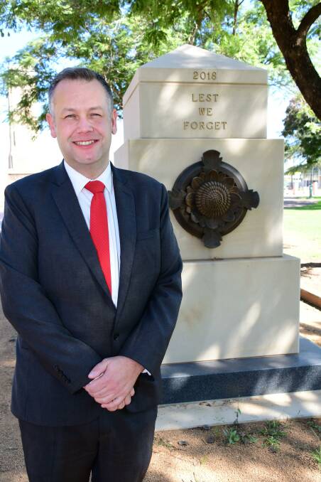 Dubbo Regional Council mayor Ben Shields will pay his respect to all servicemen and women on Anzac Day. Photo: Belinda Soole.