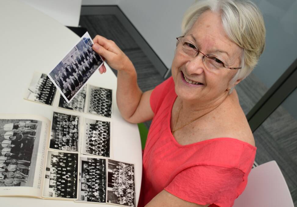 PART OF HISTORY: Brenda Lesueur is trying to track down members of her class, which was the first to finish at South Dubbo High School, for a 50th reunion. Photo: BELINDA SOOLE