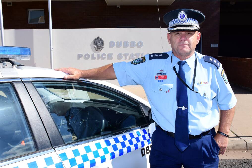 Great experience: Inspector Dan Skelly finishes duties at Dubbo Police Station, counting his five years working in the city a "privilege". Photo: BELINDA SOOLE