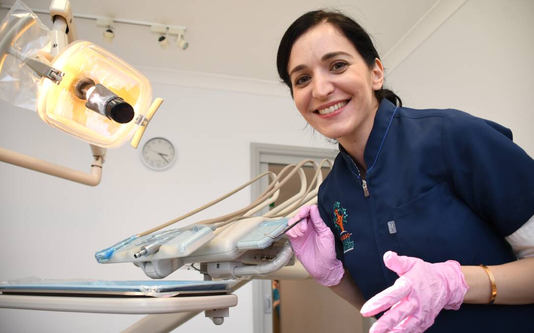 MYTHBUSTER: Dr Antonia Lalousis has busted some long-held dental myths. Photo: BELINDA SOOLE.