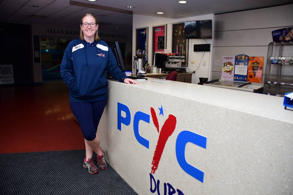 BUSY WORK: PCYC Manager Emily Ross says restriction measures are being constantly changed as the lockdown eases. PHOTO: BELINDA SOOLE.