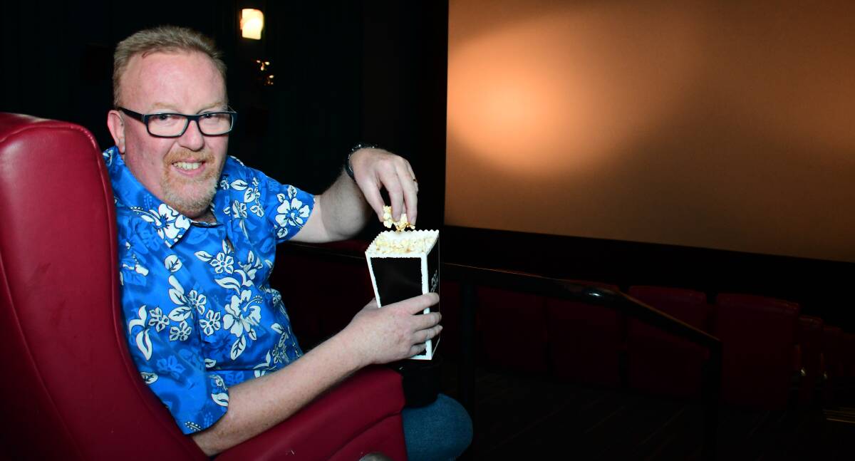 Counting down: Reading Cinemas Dubbo cinema complex manager Michael Wakelam ready for movies to return. Photo: BELINDA SOOLE