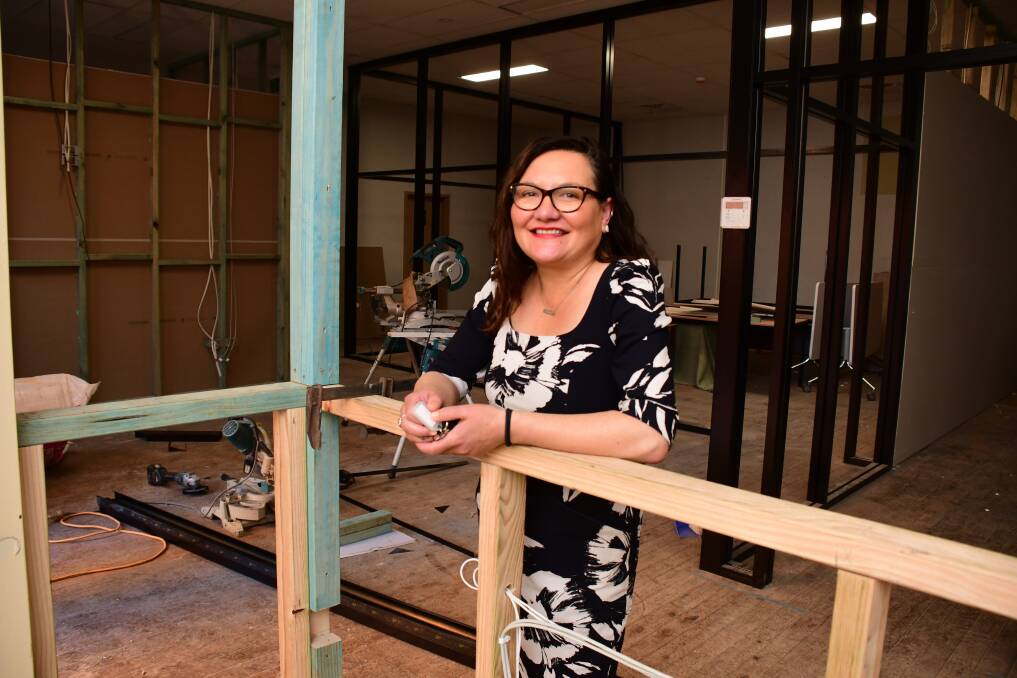 ON THE MOVE: The Dubbo Neighbourhood Centre CEO Michelle Redden is at the new site in Church Street. Photo: BELINDA SOOLE