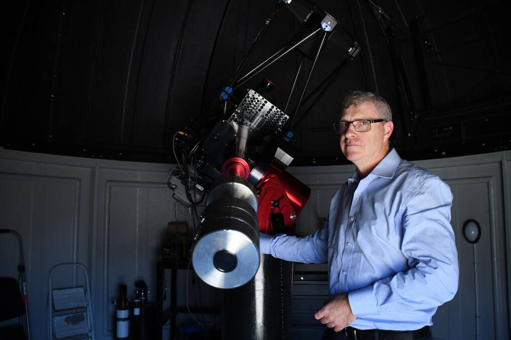 CHANGES: Dubbo Observatory owner Peter Starr is uncertain about the future with Dubbo Regional Council looking to rezone part of Camp Road. Photo: BELINDA SOOLE