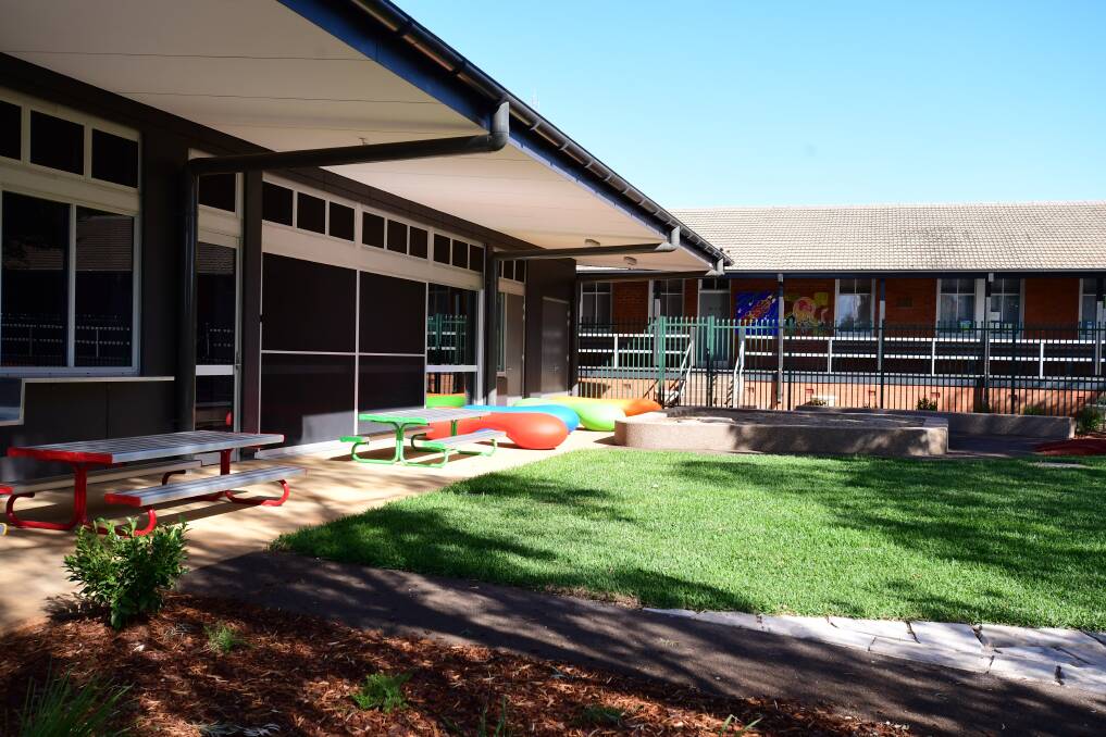 The site of Dubbo West Public School's primary section is undergoing building works to prepare it for the arrival of the school's infants section mid-year. Photo: BELINDA SOOLE