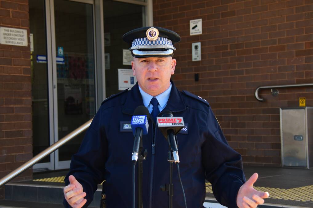 MORE TO COME: Orana Mid-Western Police District commander Peter McKenna said more people will be arrested. Photo: BELINDA SOOLE