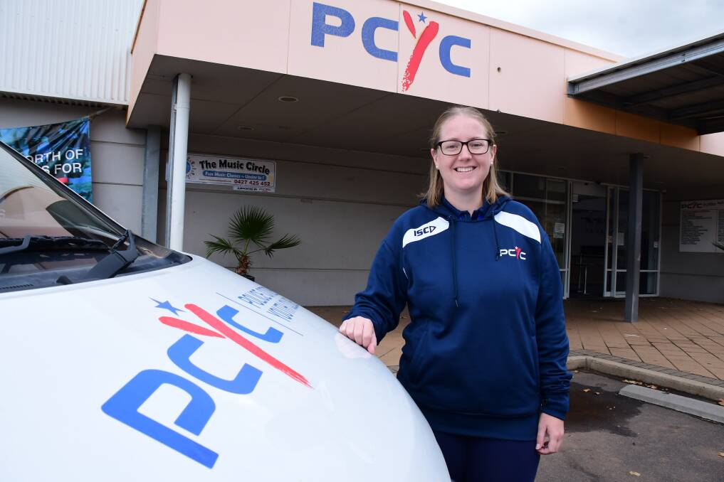 FEELING AT HOME: Newly christened PCYC manager Emily Ross couldn't resist the ideal job for her. PHOTO: BELINDA SOOLE.