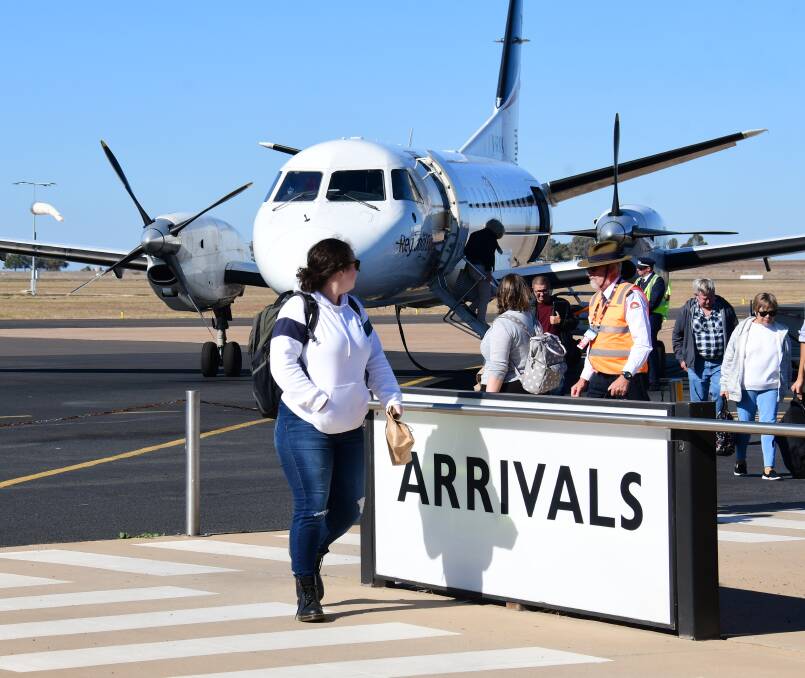 CONDITIONS: Rex has placed conditions on its offer to provide a "community fare" between Dubbo and Sydney. Photo: BELINDA SOOLE