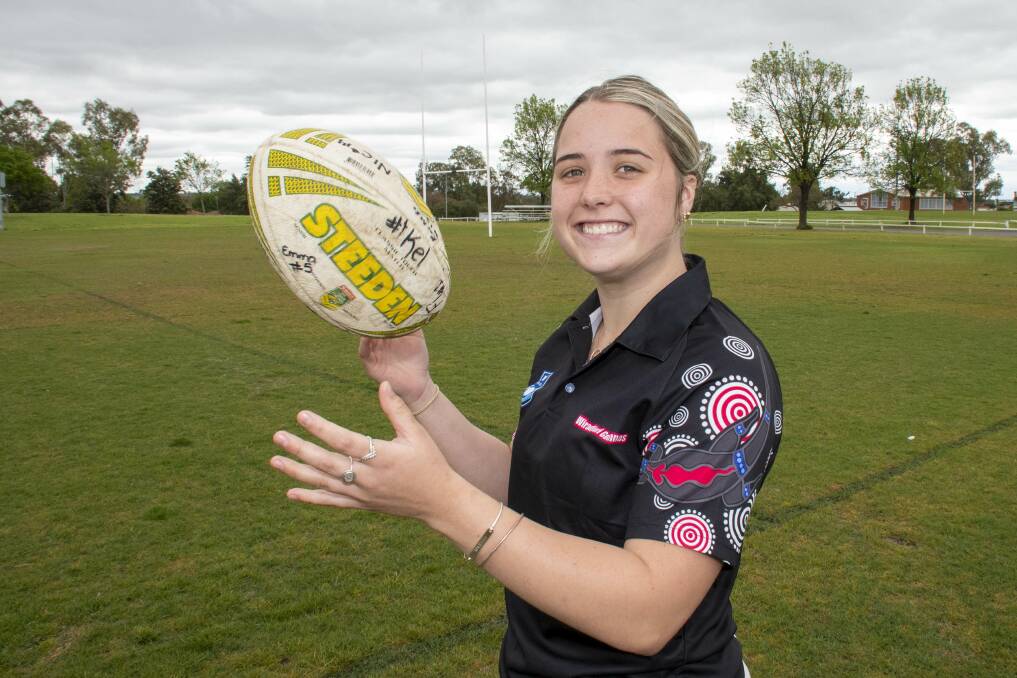 Makaah Darcy will line up for the Goannas in the under 18s and opens this weekend at Apex Oval. Picture by Belinda Soole