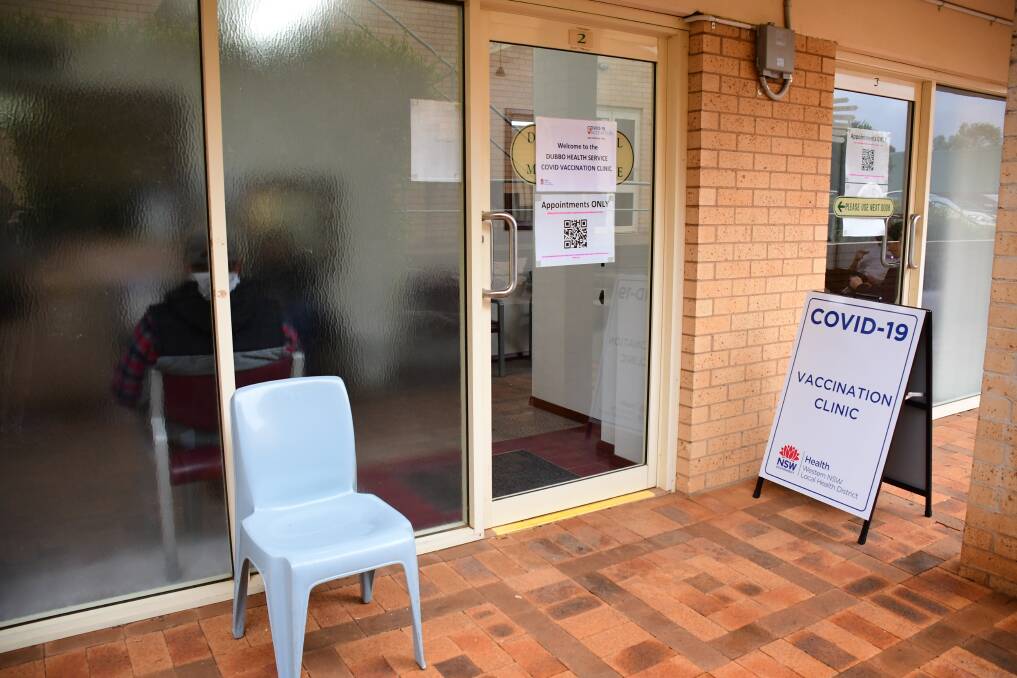 JAB: Dubbo's COVID-19 vaccination clinic is at the Dubbo Specialist Medical Centre at Manera Plaza in Myall Street. Photo: BELINDA SOOLE.
