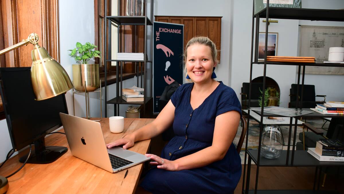 Building strength: Early Bird Branding founder Georgia Swain is among the business owners to take part in The Change. Photo: BELINDA SOOLE