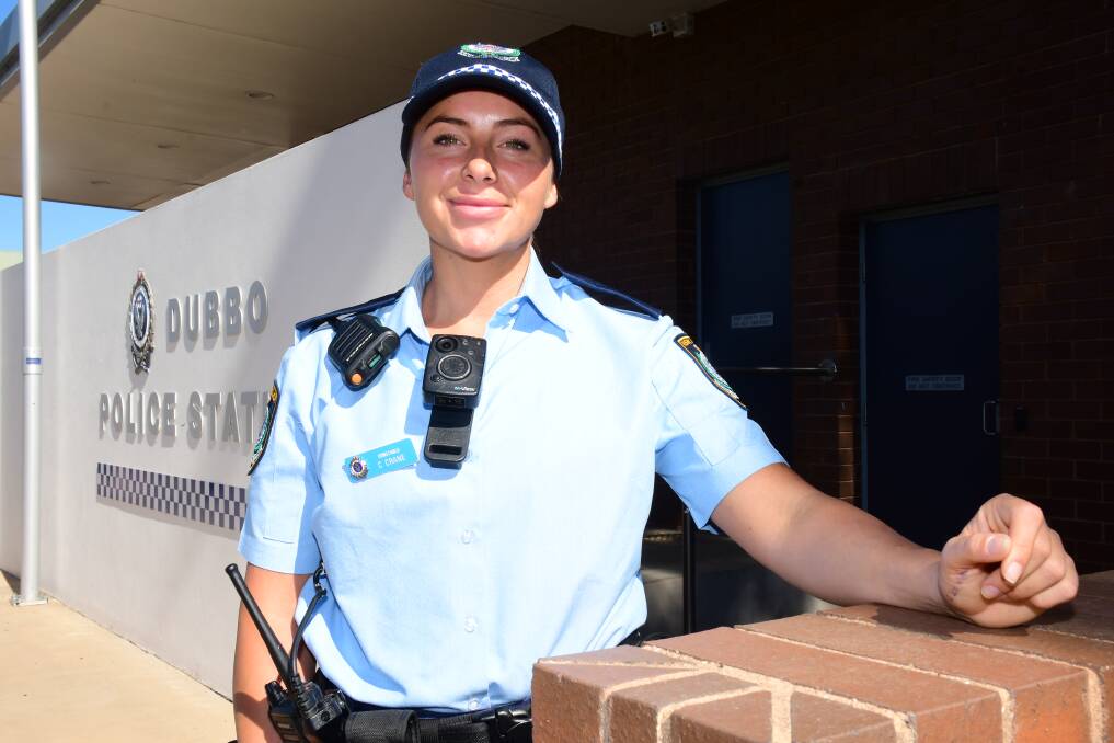 NEW RECRUIT: Probationary constable Carly Crane says she's "excited" to be working and learning in Dubbo. Photo: BELINDA SOOLE