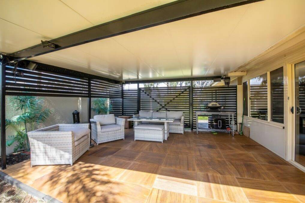 Convenient: The house also features a separate north facing sunroom and a three way bathroom. Photo: Supplied. 