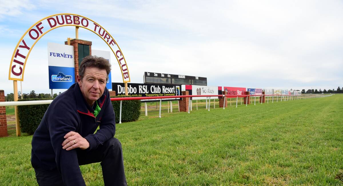 Helping men: The Boys Day Out race meeting was the brainchild of Dubbo Turf Club general manager Vince Gordon (pictured). Photo: BELINDA SOOLE