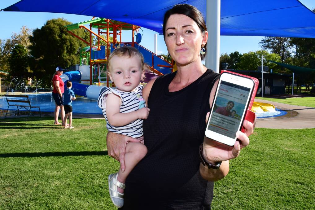 Appeal: Claire Hargreaves (pictured) started the change.org petition which called for Dubbo Council to reinstate Nick Wilson as the pool's manager. Photo: Belinda Soole. 