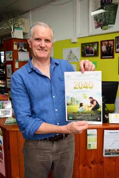 A healthy future: Mike Parish (pictured) was instrumental in getting filmmaker Damon Gameau to bring the documentasry to Dubbo cinemas. Photo: Belinda Soole. 