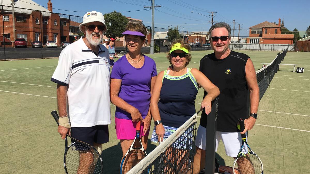 Ace: Paramount Tennis Club players will also be at the autumn open day ready to socialise and play a game with those interested. Photo: Supplied. 