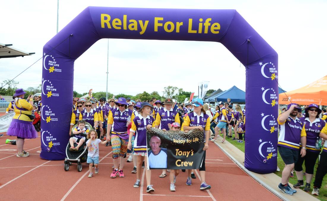 Supporting one another: The 2017 Orana Relay for Life was a huge success and organisers are expecting another great turnout out this year. Photo: PAIGE WILLIAMS