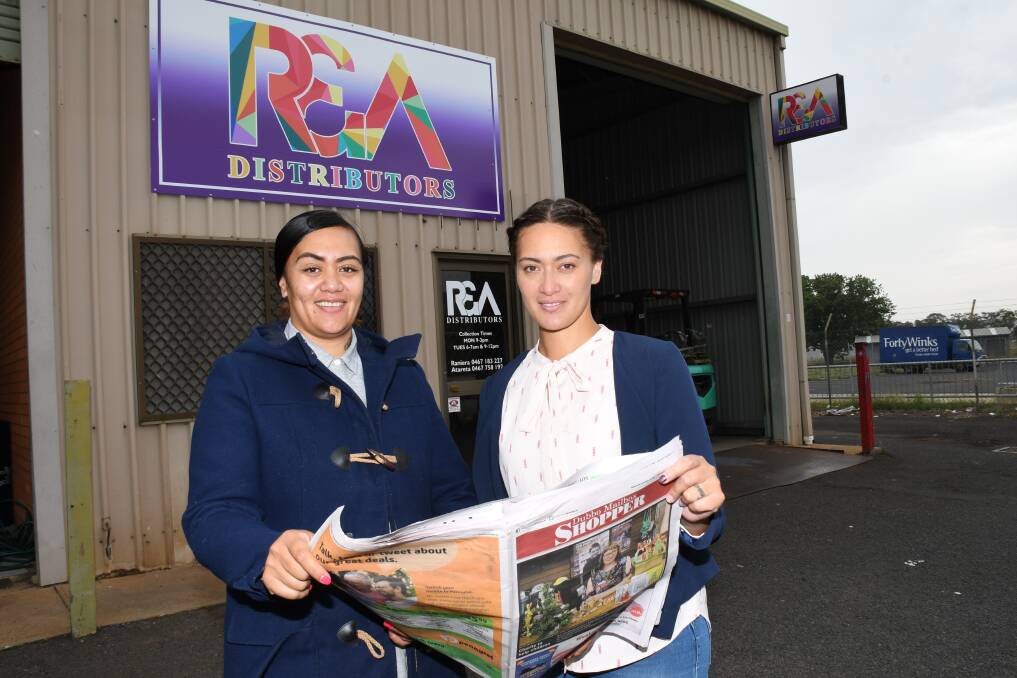 Welcome: Say hello to The Mailbox Shopper's new distributors, Atareta Kani and Raniera Whare from R&A Distributors. Photo: Belinda Soole.