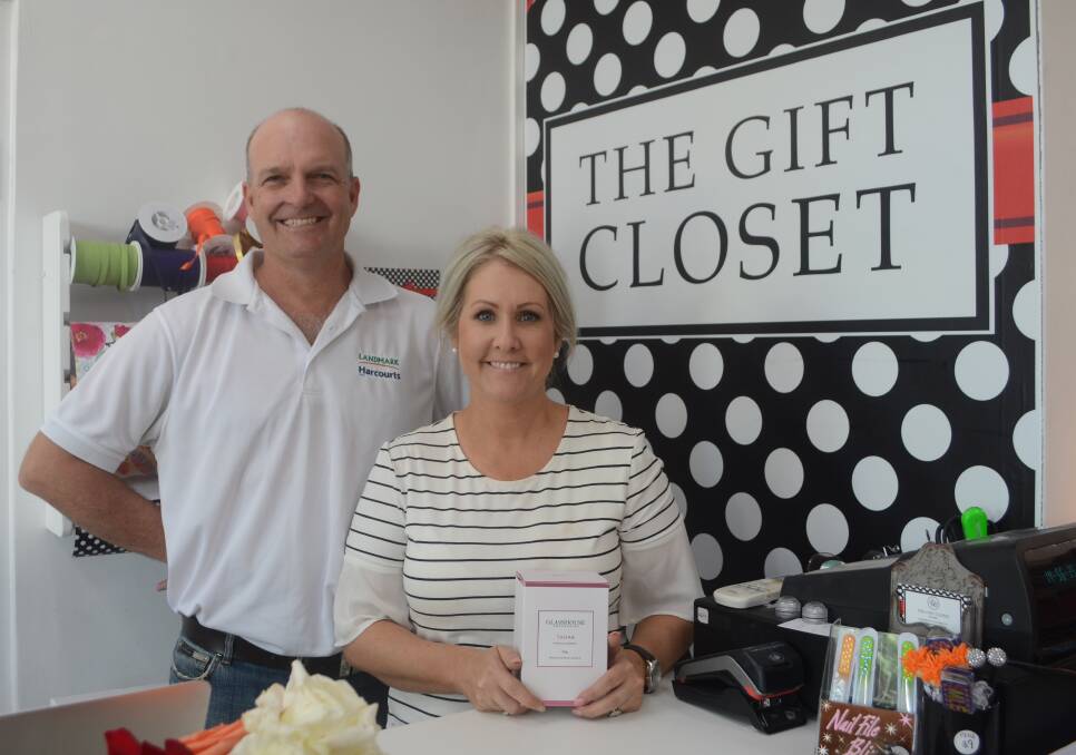 Mat and Kristen Smith, the Gift Closet, are proud sponsors of the Fashions Series competition. They are both looking forward to Derby Day. Photo: Taylor Jurd.