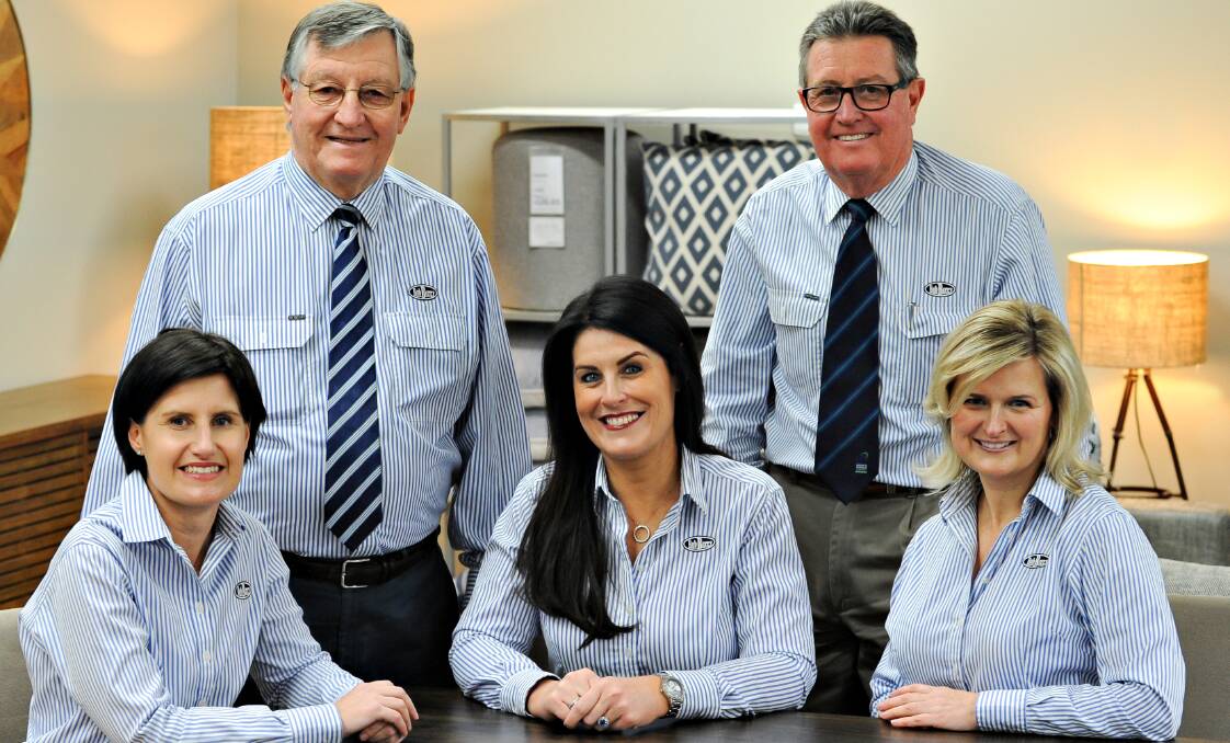 Committed: A team of 12 highly skilled and well regarded staff are led by Bob Berry who has a wealth of knowledge of the Dubbo real estate market. Photo: Contributed