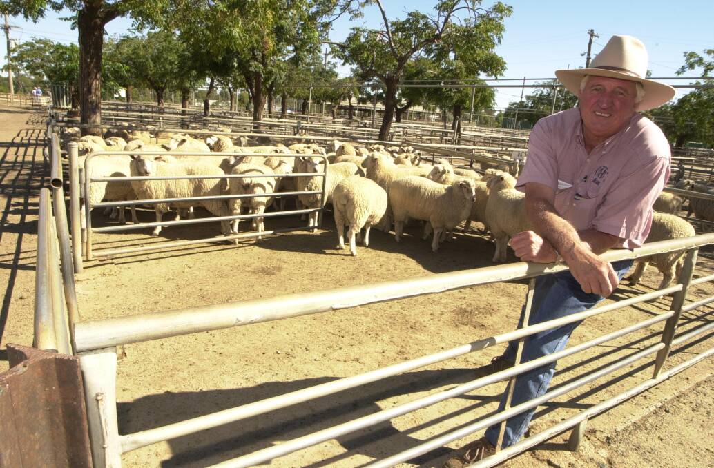 Stock and property: Bill Tatt (pictured) reminds vendors that the Australia Day public holiday means there will be no sheep sale in Dubbo on January, 27. Photo: File. 