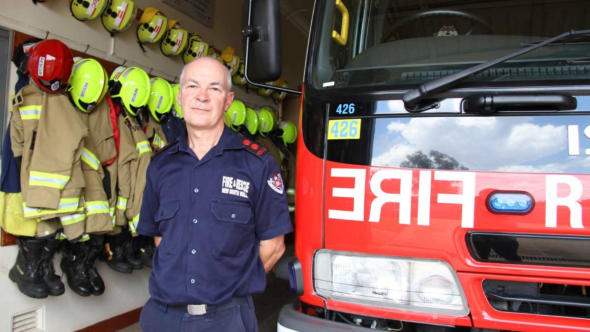Captain Mark Moroney of Wellington Fire and Rescue NSW. Photo: File