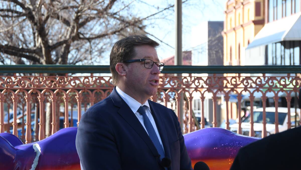 REBATES AND SAVINGS: State Member for Dubbo Troy Grant says Service NSW Dubbo offers a “cost of living” service that helps people access more than 40 NSW government rebates and savings from about 12 separate agencies. Photo: File