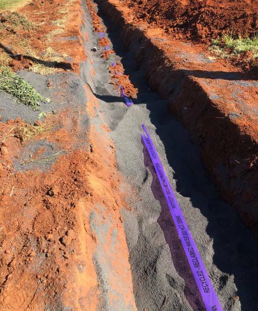 ON THE HOME STRETCH: The $6.82 million pipeline is past its halfway point. PHOTO: Contributed.