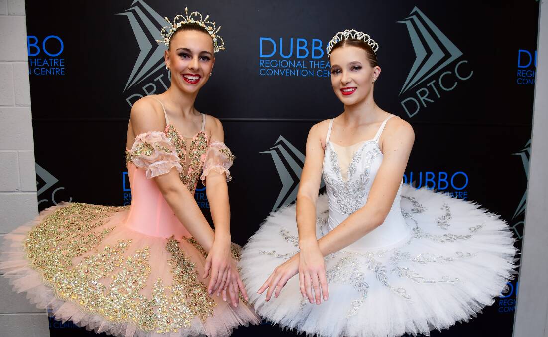 TUTU TALENTED: Winter Rosengreen from Griffith and Dubbo's Myah Wallace were among many young ballerinas who preformed at the City of Dubbo Eisteddfod in 2018. Photo: BELINDA SOOLE 