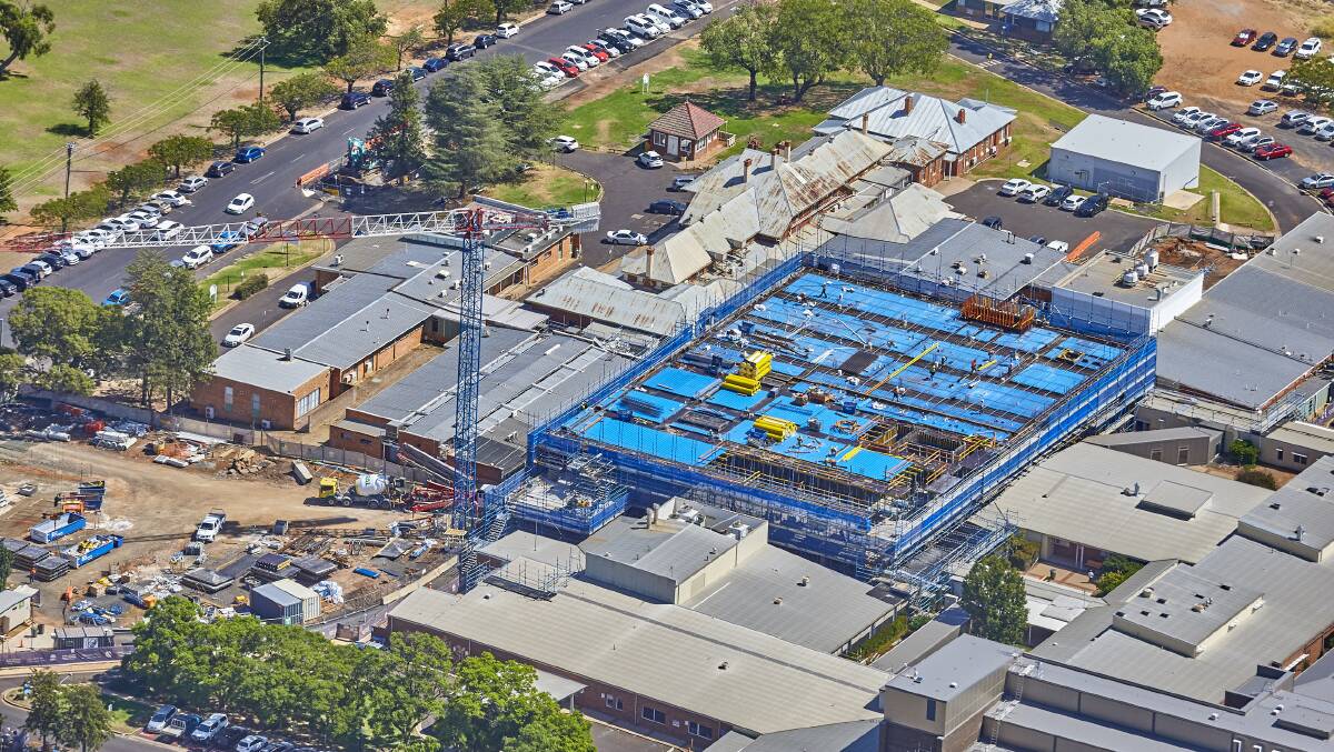 STATUS: Services to be provided as a result of Dubbo Hospital stage four redevelopment and the planned construction of the Western Cancer Centre Dubbo are expected to lift the hospital's peer group ranking to BI where Orange Hospital currently sits. Photo: Contributed