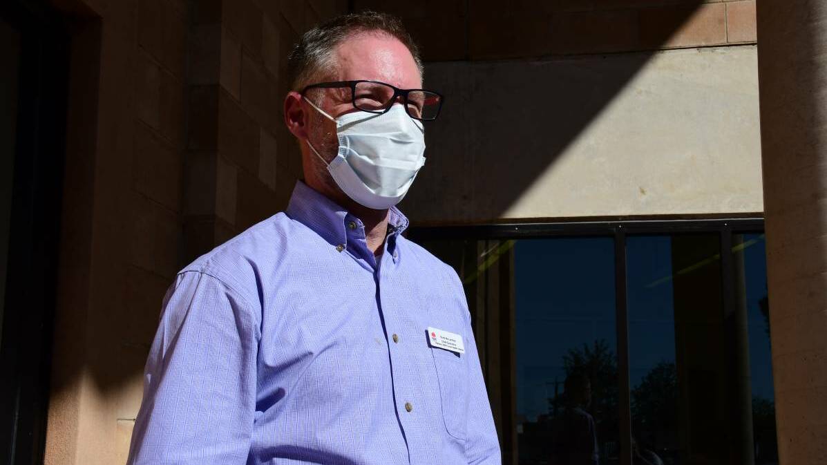 38 PER CENT: Western NSW Local Health District chief executive Scott McLachlan says second dose rates for Aboriginal and non-Aboriginal communities are 