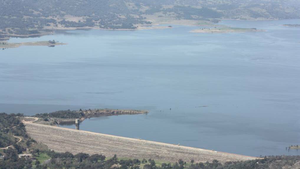 DAM DROUGHT: Burrendong Dam is expected to be at 1.2 per cent of capacity by the end of January. Photo: File 
