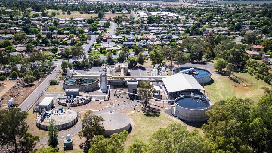 POTABLE WATER: The cross-city pipeline will direct groundwater being used to water recreational areas to the John Gilbert Water Treatment Plant (pictured) to boost Dubbo's potable water supply. Photo: File.
