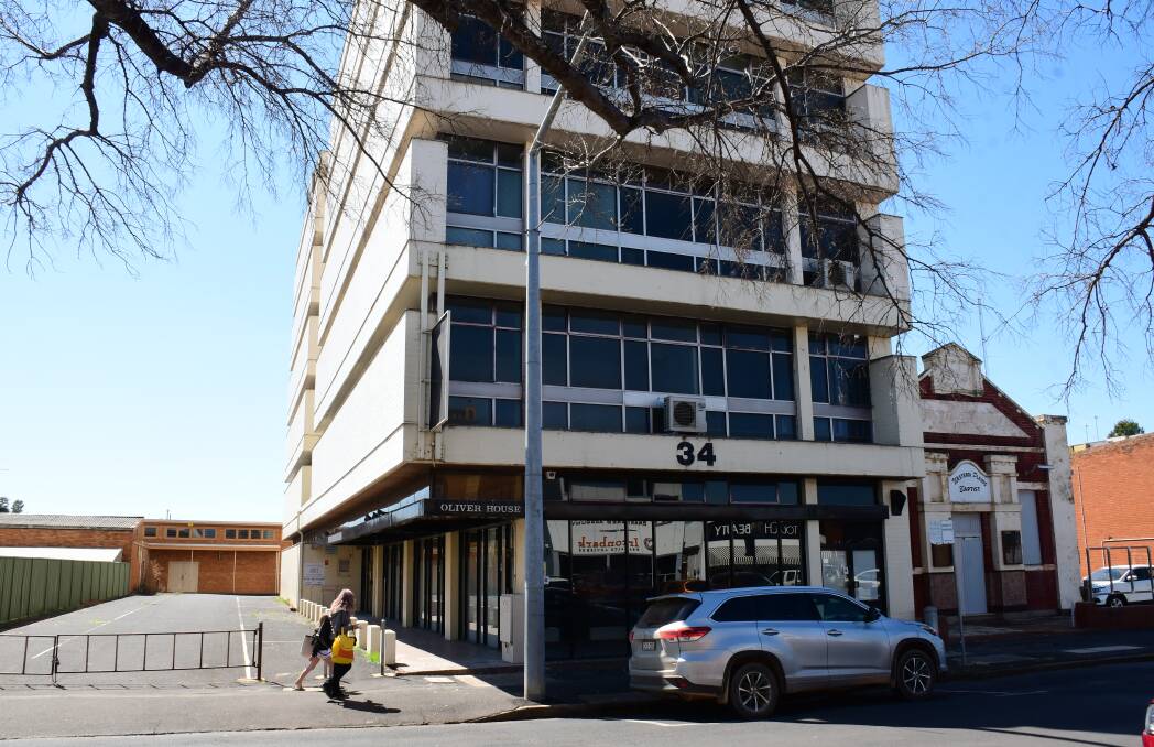 ON THE MARKET: The Australian Workers' Union is selling Oliver House and the adjoining citadel and car park. Photo: AMY MCINTYRE. 