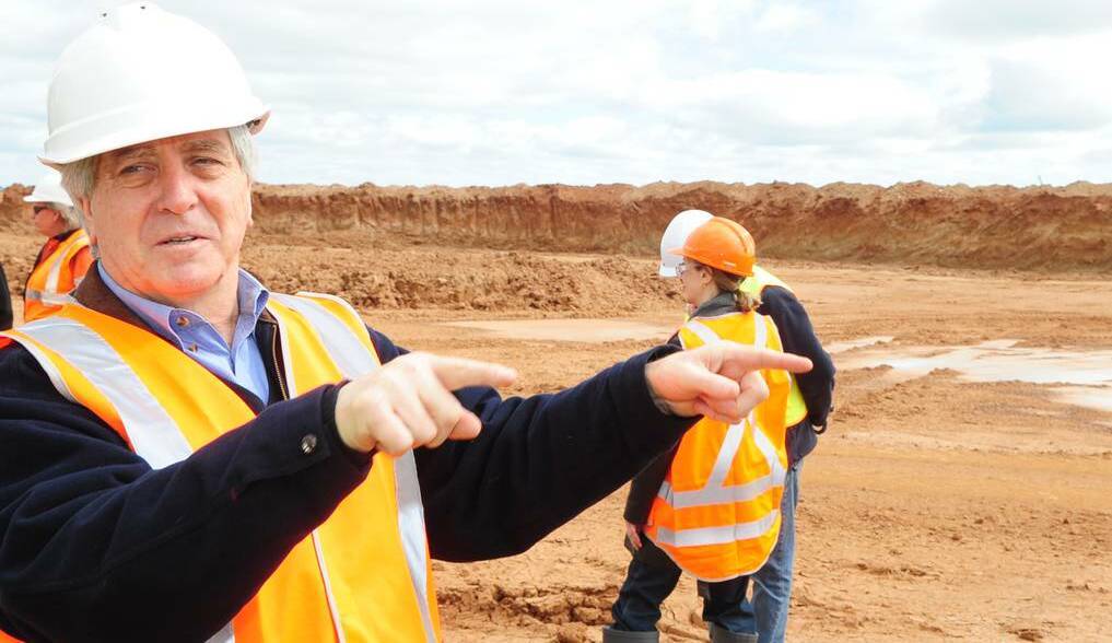 TRADING TITLES: Alkane Resources' Ian Chalmers is trading his title of managing director for technical director from September 1. Photo: File
