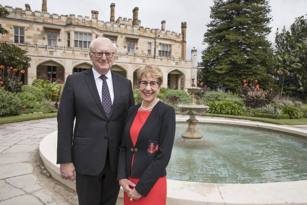 ON THEIR WAY: The 39th Governor of NSW, Her Excellency the Honourable Margaret Beazley AO QC, and her husband Dennis Wilson, a former captain of Dubbo High School, are set to visit the city next week. Photo: Contributed