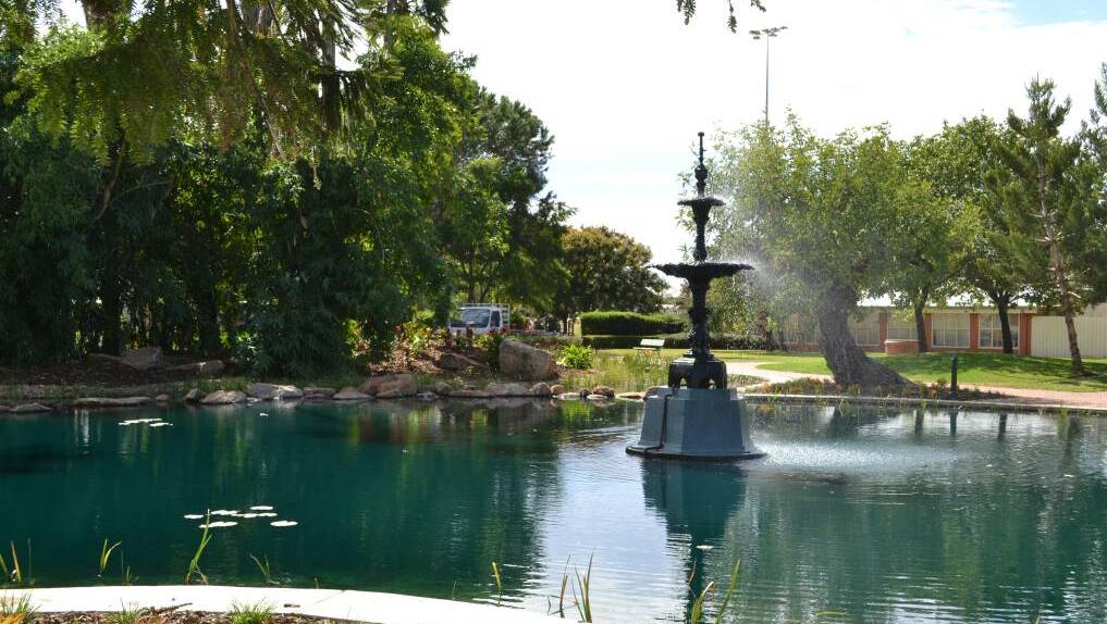 REJUVENATED: Dubbo's Victoria Park Rotary Pond is being rejuvenated. Photo: FILE.