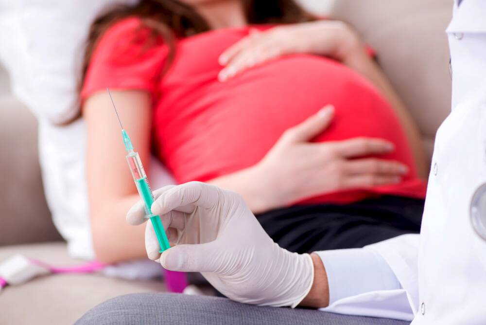 FREE: Pregnant women are among at-risk groups eligible for free flu vaccinations. Photo: Shutterstock