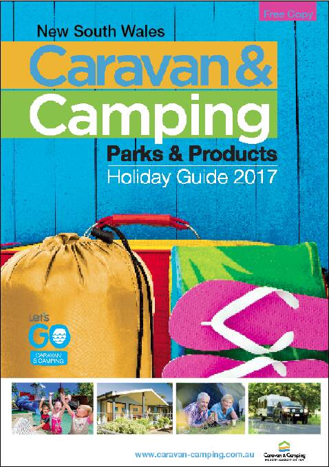 NEW AND FREE: Dubbo residents are being encouraged to get a copy of the NSW Caravan & Camping Industry Association's Caravan & Camping Holiday Guide 2017.