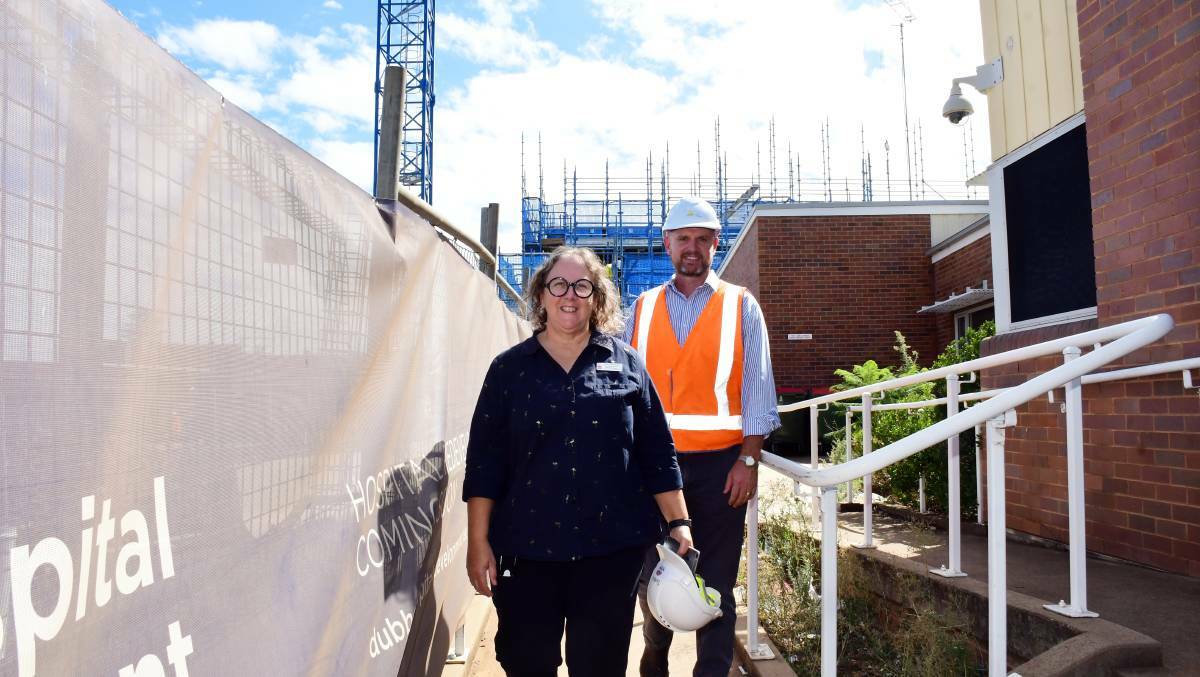 ACCREDITATION: Debbie Bickerton (pictured) is thanking "fabulous and hardworking" staff and volunteers after Dubbo Hospital achieved "outstanding results" in a national accreditation process. Photo: BELINDA SOOLE
