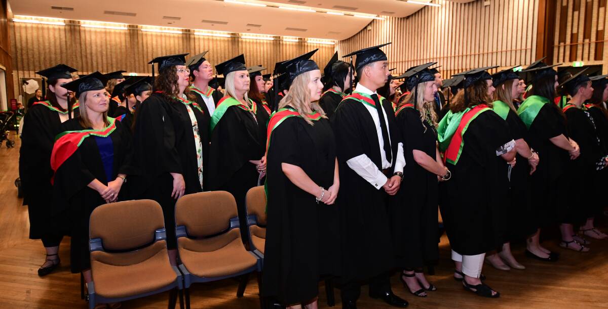 BIG CROWD: Dubbo Regional Theatre and Convention Centre is set to accommodate graduating Charles Sturt University Dubbo Campus students next week, just like it did in 2017. Photo: BELINDA SOOLE